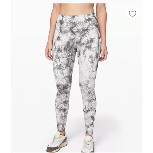 lululemon athletica Pants - Lululemon Wunder Under High-Rise Tight Dual Shibori Full-On Luxtreme 28" Size 6